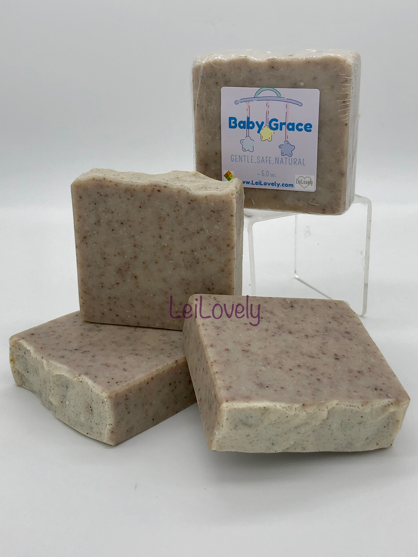 Baby Grace Natural Handmade Soap - | Leilovely