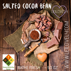 Salted Cocoa Bean Luxury Bar Soap