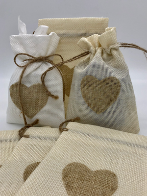 Heart Gift Bag Small